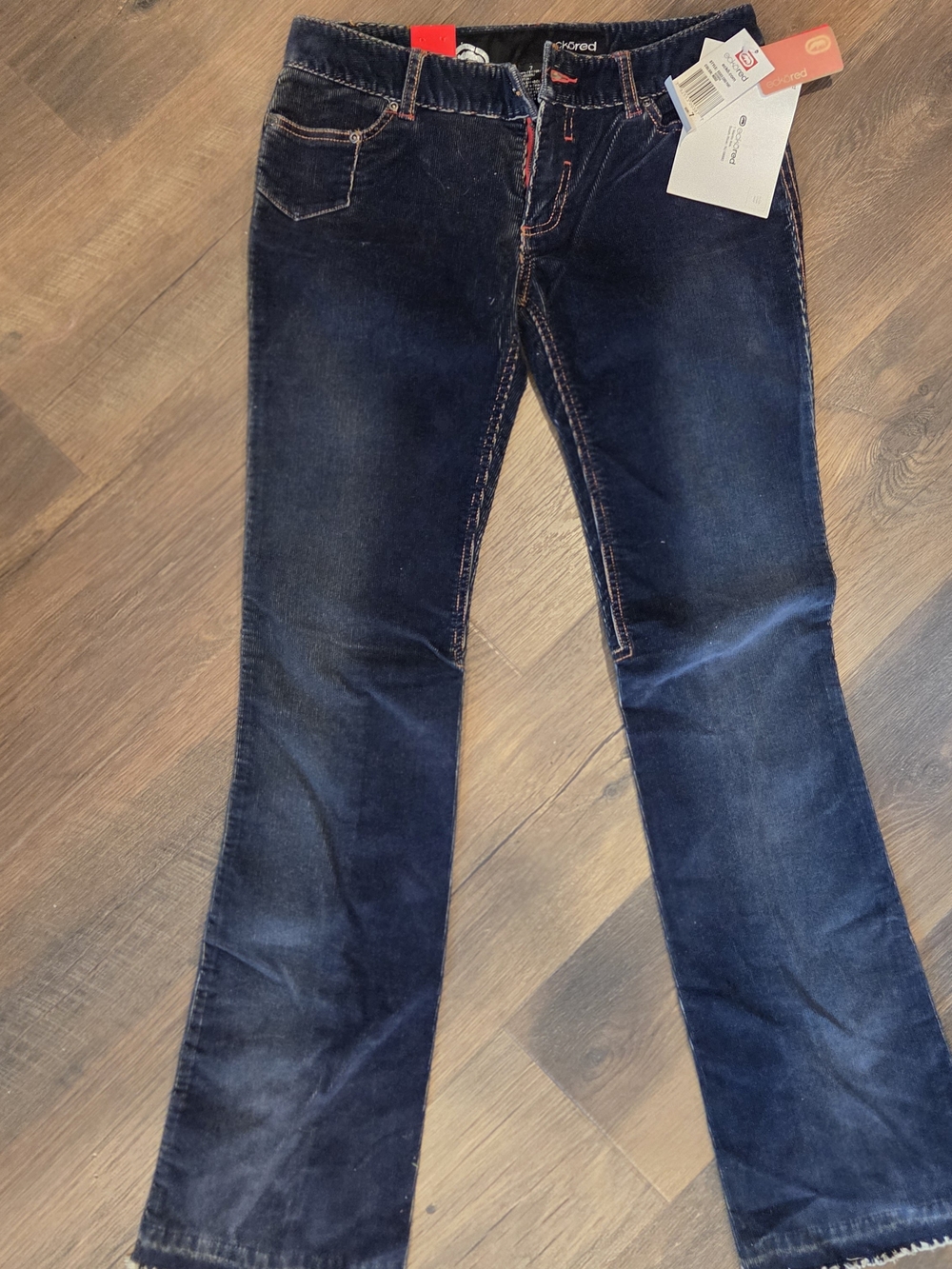 Ecko  Red Unlimited Dark Blue Flare Jeans for Women  Vtg
